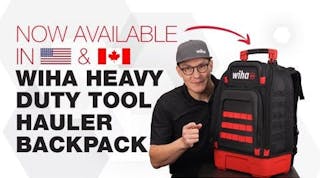 Wiha Heavy Duty Tool Hauler Backpack | Must-Have for Pros | Now Available in the U