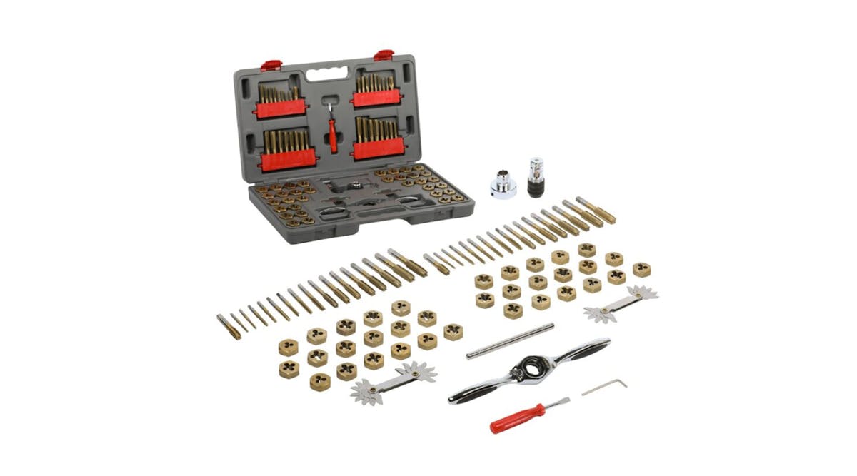 Ares Tool 10079 - 76-pc Master Ratcheting Tap and Die Set