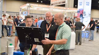 PPG showed its latest technology at the trade show.