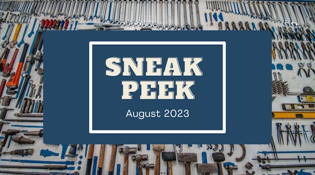 Sneak Peek August 2023
