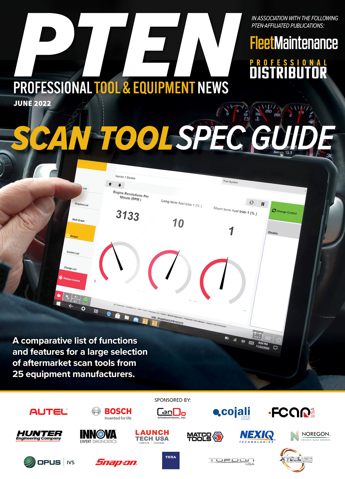 Scan Tool Spec Guide - June 2022 cover image